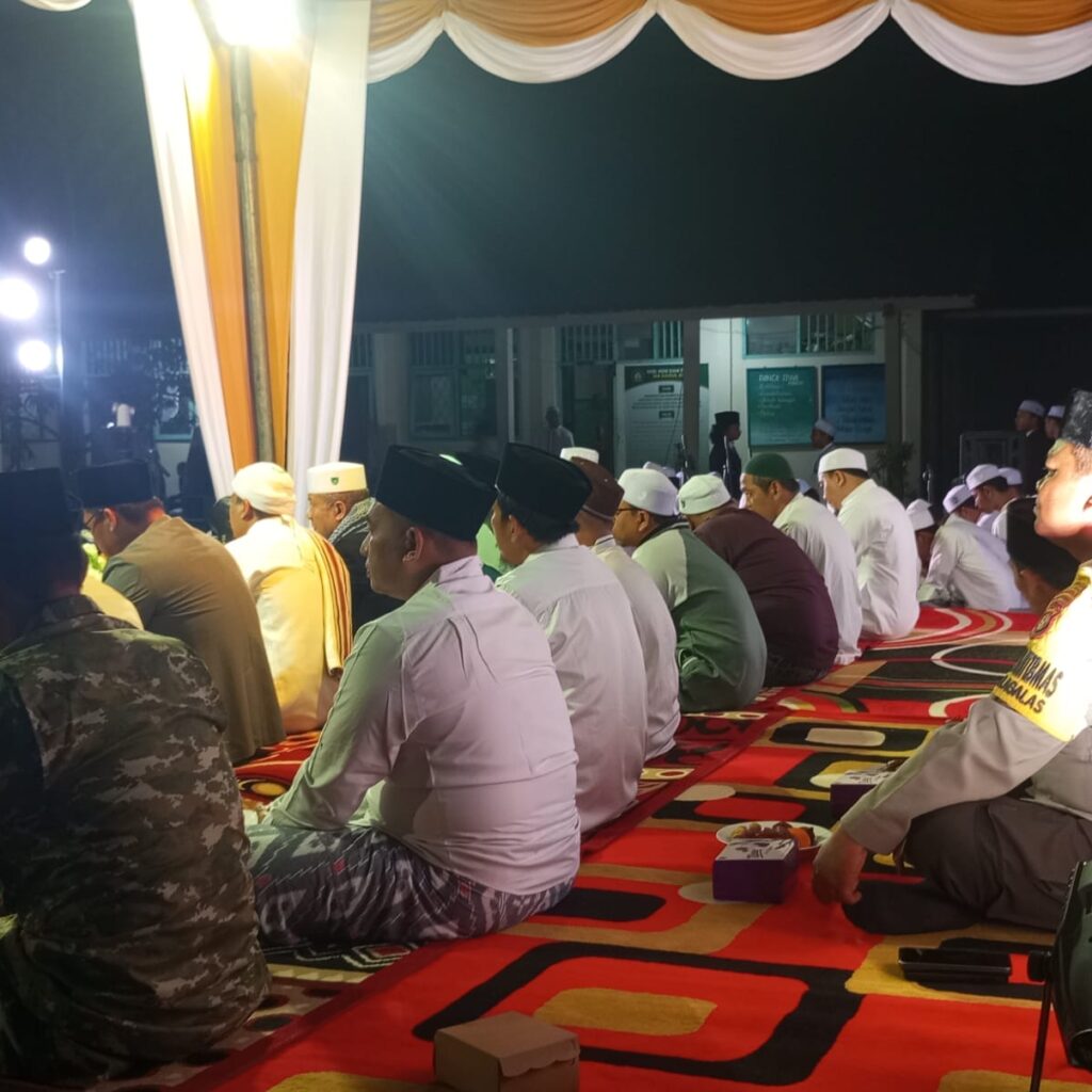 Babinsa Selagalas Hadiri Tabligh Akbar Maulid Nabi
