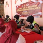Polwan Polda NTB Gelar Baktikes dan Anjangsana Purnawirawan Polwan dalam Rangka HUT Polwan ke-78