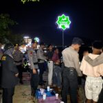 Jaga Kondusivitas Malam Minggu, Polres Bima Kota Gelar Patroli KRYD Strong Point Rinjani