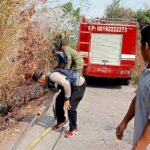 Kebakaran Lahap 40 Are Lahan Kebun di Taman Sari