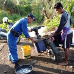 Sat Polairud Polres Dompu Berikan Pelayanan dan Pengamanan Aktivitas Masyarakat di Perairan Calabai