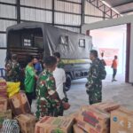 Kodim 1606/Mataram Salurkan Bantuan Korban Kebakaran Sade