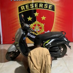 Pinjam Motor Alasan ke Polres, Ternyata Digadaikan, Pria 43 Tahun Diciduk Polisi