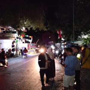 Polsek Rasanae Timur Gelar Patroli KRYD Blue Light, Jaga Kondusifitas Kamtibmas