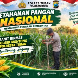“POLSEK KEREK DUKUNG PROGRAM KETAHANAN PANGAN NASIONAL”