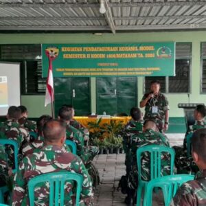 Koramil Model Cetak Prajurit Teritorial Profesional dan Adaptif
