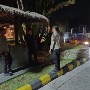 Polsek Batulayar Intensifkan Patroli Malam Senggigi, Tekan Risiko 3C di Lombok Barat