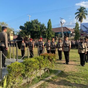 Kapolres Bima Kota Pimpin Sertijab Sejumlah PJU dan Kapolsek Jajaran
