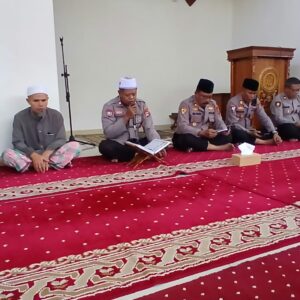 Binrohtal Rutin Polres Bima Kota, Perkuat Mental dan Spiritual Personel
