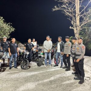 Sat Samapta Polres Bima Kota dan BKO Polda NTB Patroli Malam, Antisipasi Balap Liar dan Knalpot Brong