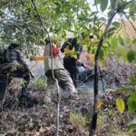 Mencegah Terjadinya Karhutla dan Perburuan Liar, Polsek Sanggar Gelar Patroli Gabungan Bersama Balai TN Tambora