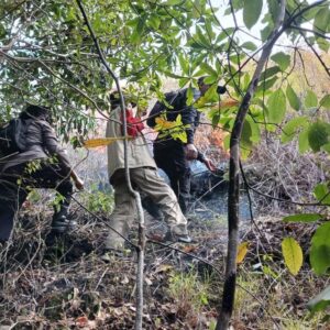 Mencegah Terjadinya Karhutla dan Perburuan Liar, Polsek Sanggar Gelar Patroli Gabungan Bersama Balai TN Tambora