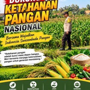 Polri Dukung Astacita, Polsek Semanding Polresta Tuban Turun Cek Tanaman jagung milik Warga di Desa Jadi
