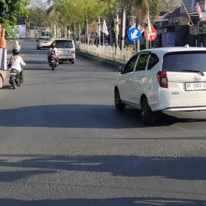 Polres Dompu Gelar Strong Point Pagi, Pastikan Kelancaran Arus Lalu Lintas dan Keselamatan Pengguna Jalan