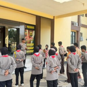 Polres Bima Kota Berikan Pembinaan dan Pelatihan kepada Anggota Saka Bhayangkara