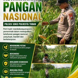 Polsek Soko Polresta Tuban Turun Langsung Cek Tanaman Jagung Warga