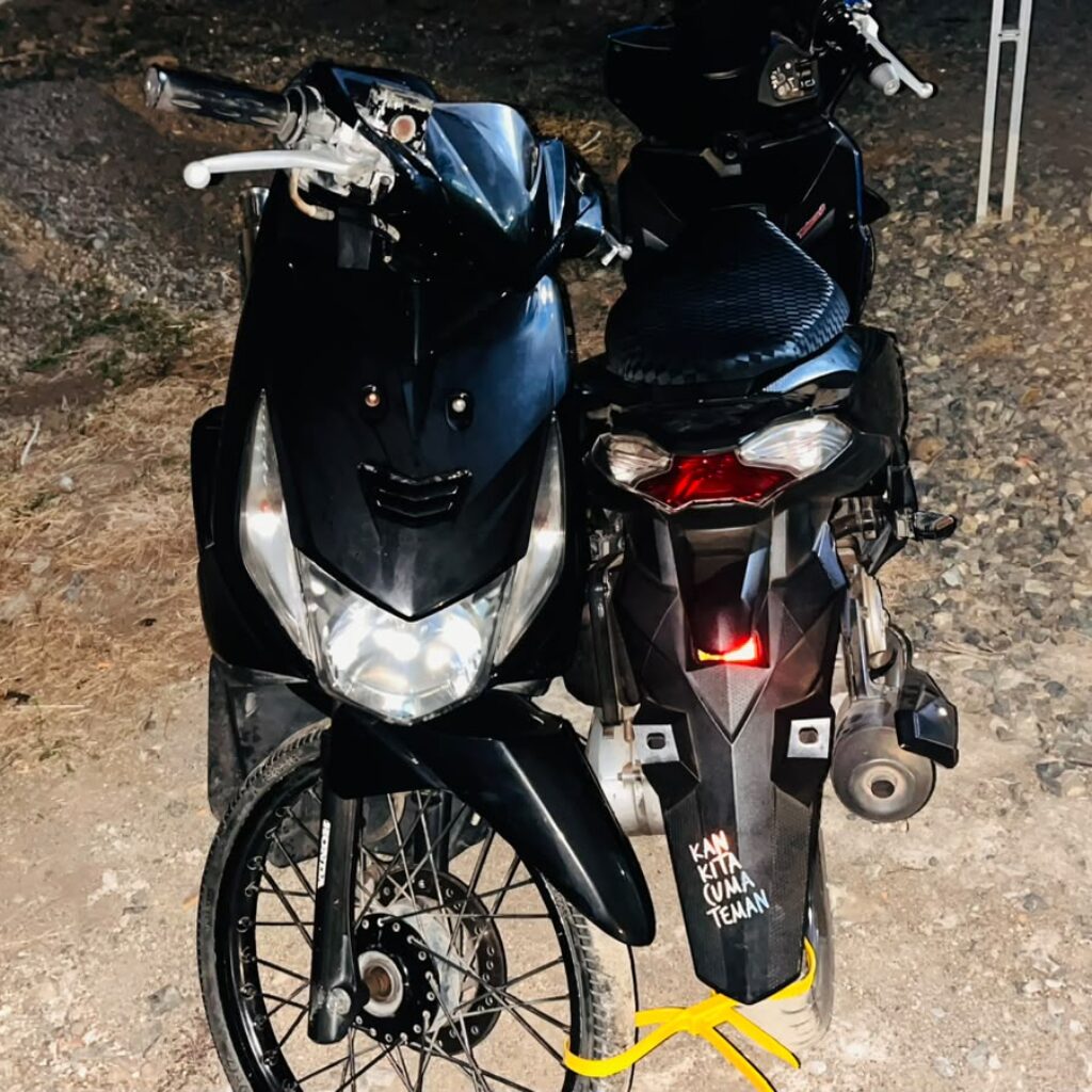 Tindak Lanjut Laporan Masyarakat, Polsek Wawo Amankan Dua Unit Sepeda Motor Diduga Hendak Balap Liar