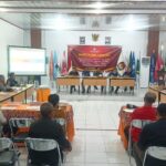 Wakili Kapolres, Kabag Ren Polres Bima Kabupaten Hadiri Rapat Pleno Terbuka (PDPB) tingkat Kabupaten Bima Triwulan III tahun 2026.