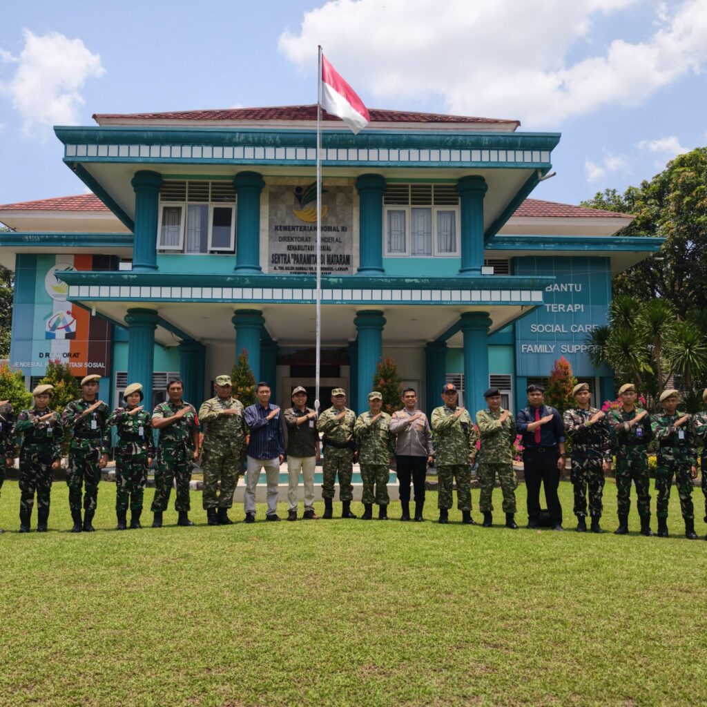 Kodim 1606/Mataram Sambut Kedatangan Kadet UNHAN RI