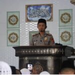 Kapolres Lombok Timur Gelar Jumat Keliling di Masjid Nurul Sa’adah, Ajak Masyarakat Waspada Hoaks