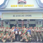 Enam Personel Kodim Mataram Akhiri Masa Pengabdian