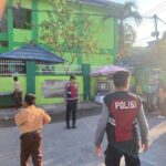 Ciptakan Situasi Aman dan Kondusif, Personel BKO Polda NTB Laksanakan Rawan Pagi