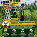 Anggota Polsek Singgahan Polresta Tuban Turun Cek Tanaman jagung Warga di Desa Tingkis