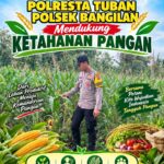 POLSEK BANGILAN DUKUNG KETAHANAN PANGAN
