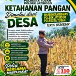 Dukung Astacita, Polsek Jatirogo Pantau Langsung Ladang Jagung Warga Desa Demit