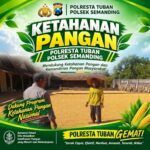 Polri Dukung Astacita, Polsek Semanding Polresta Tuban Turun Cek Tanaman jagung milik Warga di Desa Kowang