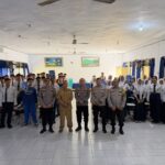 Sosialisasi Penerimaan Siswa Baru SMA Kemala Taruna Bhayangkara, Wakapolres dan Kabag SDM Polres Sumbawa Sambangi SMPN 1 Sumbawa Besar