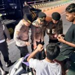 Patroli Malam, PAMAPTA III Polres Dompu Sambangi Remaja dan Cegah Gangguan Kamtibmas
