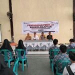 Bhabinkamtibmas Desa Seloto Mendampingi Sosialisasi KPU Sumbawa Barat