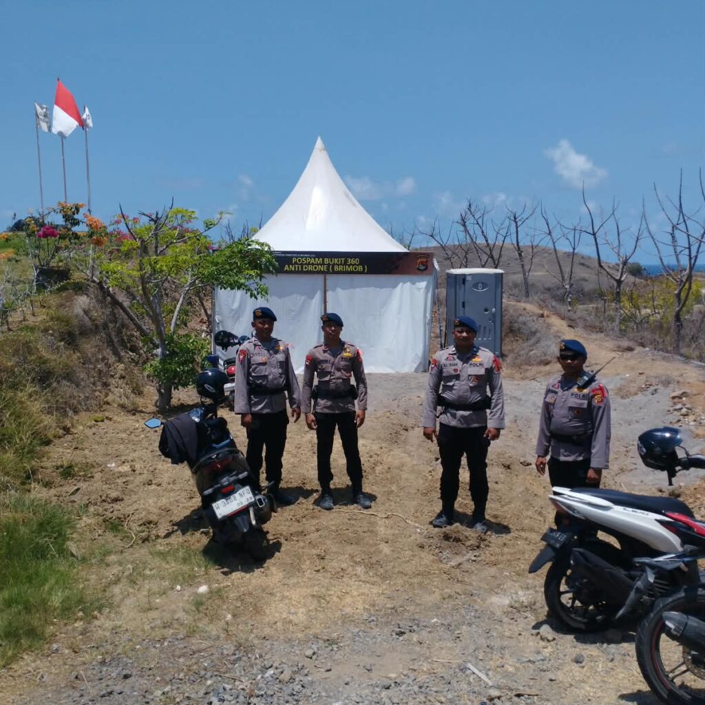 H-1 Balapan Event MotoGP, Satgas Antidrone Brimob Mulai Siaga di Mandalika