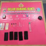 Kerap Edarkan Narkoba, Tim Opsnal Satresnarkoba Polres Sumbawa Amankan Dua Orang dan 13 Poket Sabu