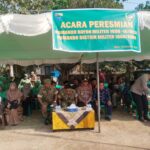Perkuat Antara TNI dan Polri, Kapolsek Belo Hadiri Peresmian Koramil 1608-10 Belo