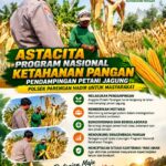 Polsek Parengan Polresta Tuban Pantau Lahan Jagung Warga Desa Ngawun Dukung Program Astacita