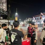 Sisir Titik Rawan Dini Hari, BKO Polda NTB Bersama Sat Samapta Polres Bima Kota Cegah Gangguan Kamtibmas