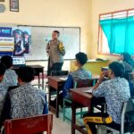 Jaring Pelajar Berprestasi, Polsek Alas Gelar Sosialisasi Penerimaan Siswa Baru SMA Kemala Taruna Bhayangkara di SMPN 1 Alas