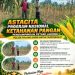 Dukung Astacita, Polsek Palang Polresta Tuban Pantau Langsung Lahan Jagung milik warga Desa Dawung