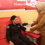 Sambut HUT Humas Polri ke-75, Polres Dompu Gelar Donor Darah sebagai Wujud Kepedulian dan Pengabdian kepada Masyarakat
