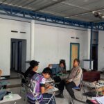 SAT BINMAS POLRES DOMPU SAMBANGI PEMUDA DAN KOMUNITAS OJEK, PERKUAT KEMITRAAN JAGA KAMTIBMAS