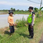 Polri Dukung Astacita, Polsek jenu Polres Tuban Turun Cek Tanaman Jagung Warga di Desa Jenu