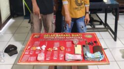 POLRES DOMPU UNGKAP KASUS NARKOTIKA DI KANDAI II, DUA TERDUGA PELAKU DIAMANKAN