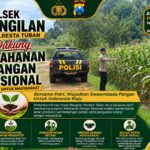 POLSEK BANGILAN DUKUNG KETAHANAN PANGAN NASIONAL