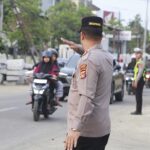 Tingkatkan Kehadiran Polisi di Tengah Masyarakat, Wakapolres Sumbawa Barat Turun Langsung Kegiatan Rawan Pagi