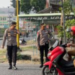 Kapolres Bima Kota Turun Langsung Atur Lalu Lintas Pagi, Pastikan Arus Kendaraan Lancar