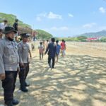 POLSEK PAJO BERSAMA TNI AMANKAN PACUAN KUDA TRADISIONAL BUPATI CUP 2026 DI LEMBAH KARA LEPADI
