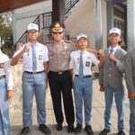Upacara Berbeda di SMAN 4 Praya, Kapolresta Loteng Beri Semangat dan Edukasi Pelajar